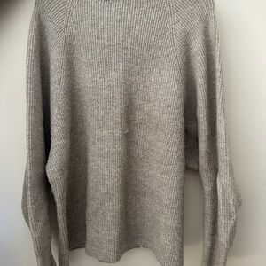 Express Tan Knit Sweater & Skirt set